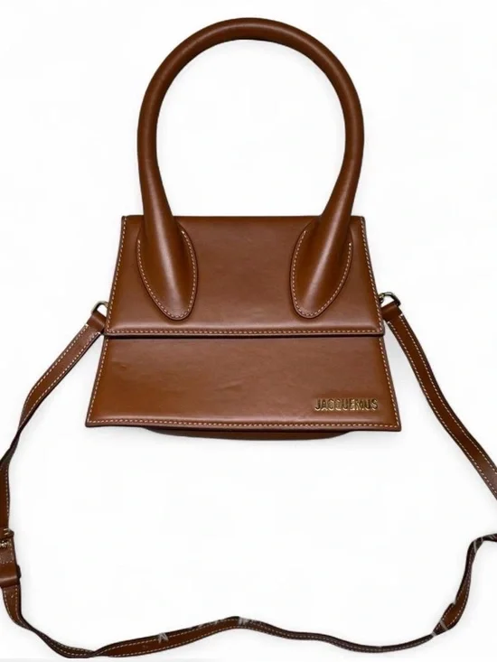 Jacquemus Le grand Chiquito Moyen Top-Handle Leather Bag - Picture 2 of 6
